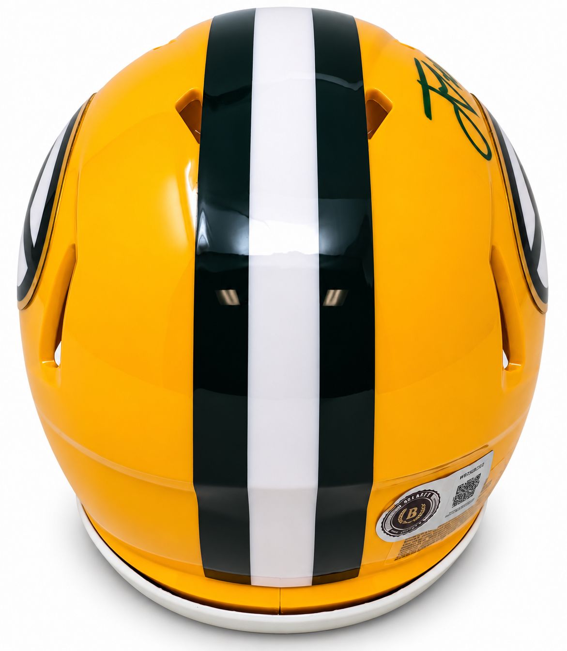 Jordan Love Signed In Green Green Bay Packers Mini Speed Helmet BAS