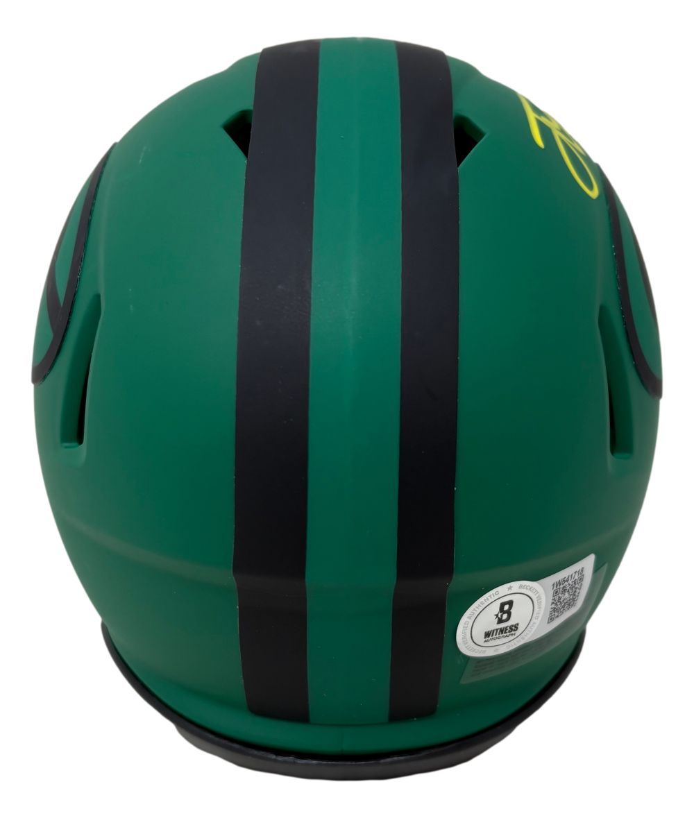 Jordan Love Signed Green Bay Packers Rave Mini Speed Helmet BAS