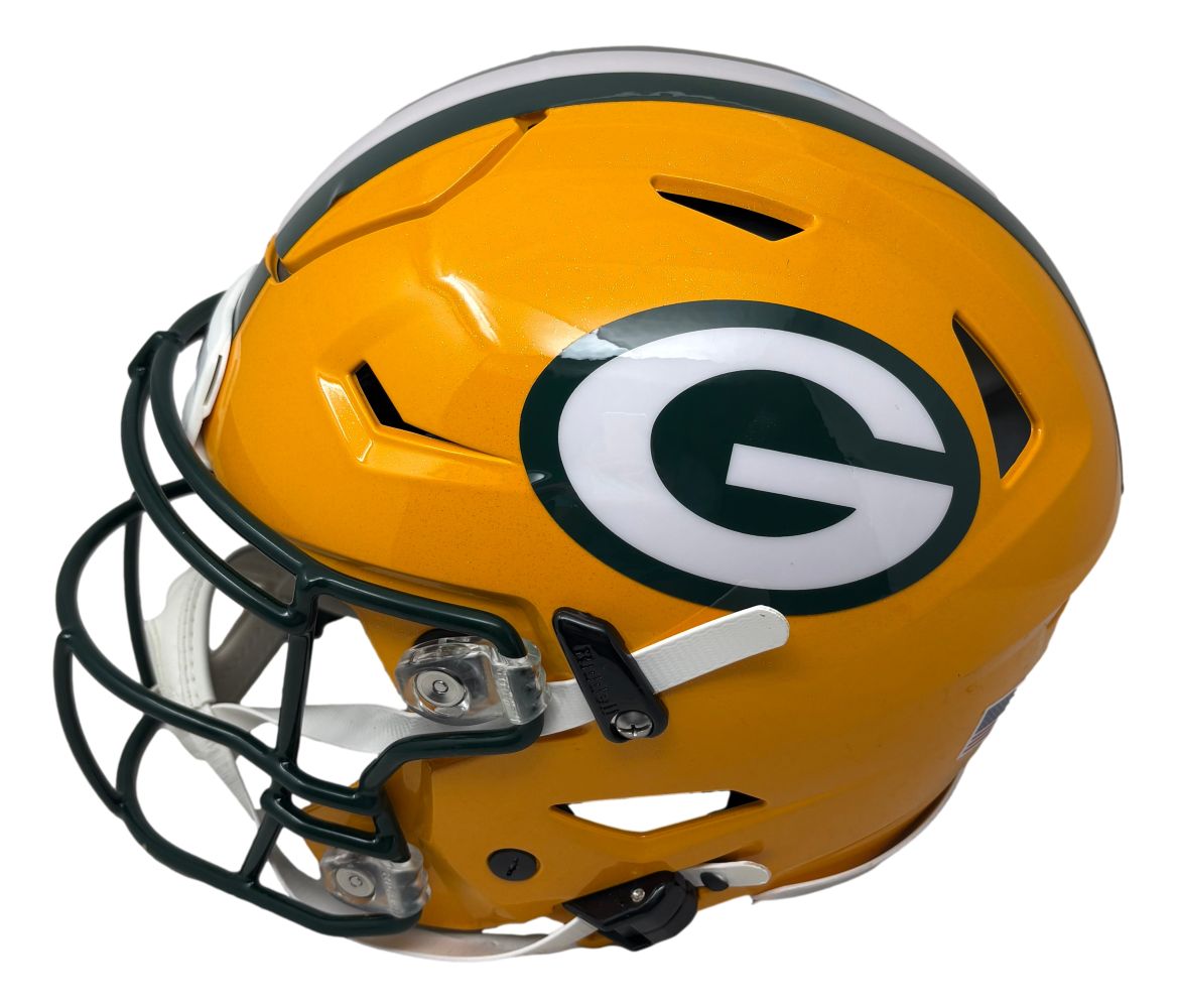Jordan Love Signed Green Bay Packers Full Size Authentic SpeedFlex Helmet 2 BAS