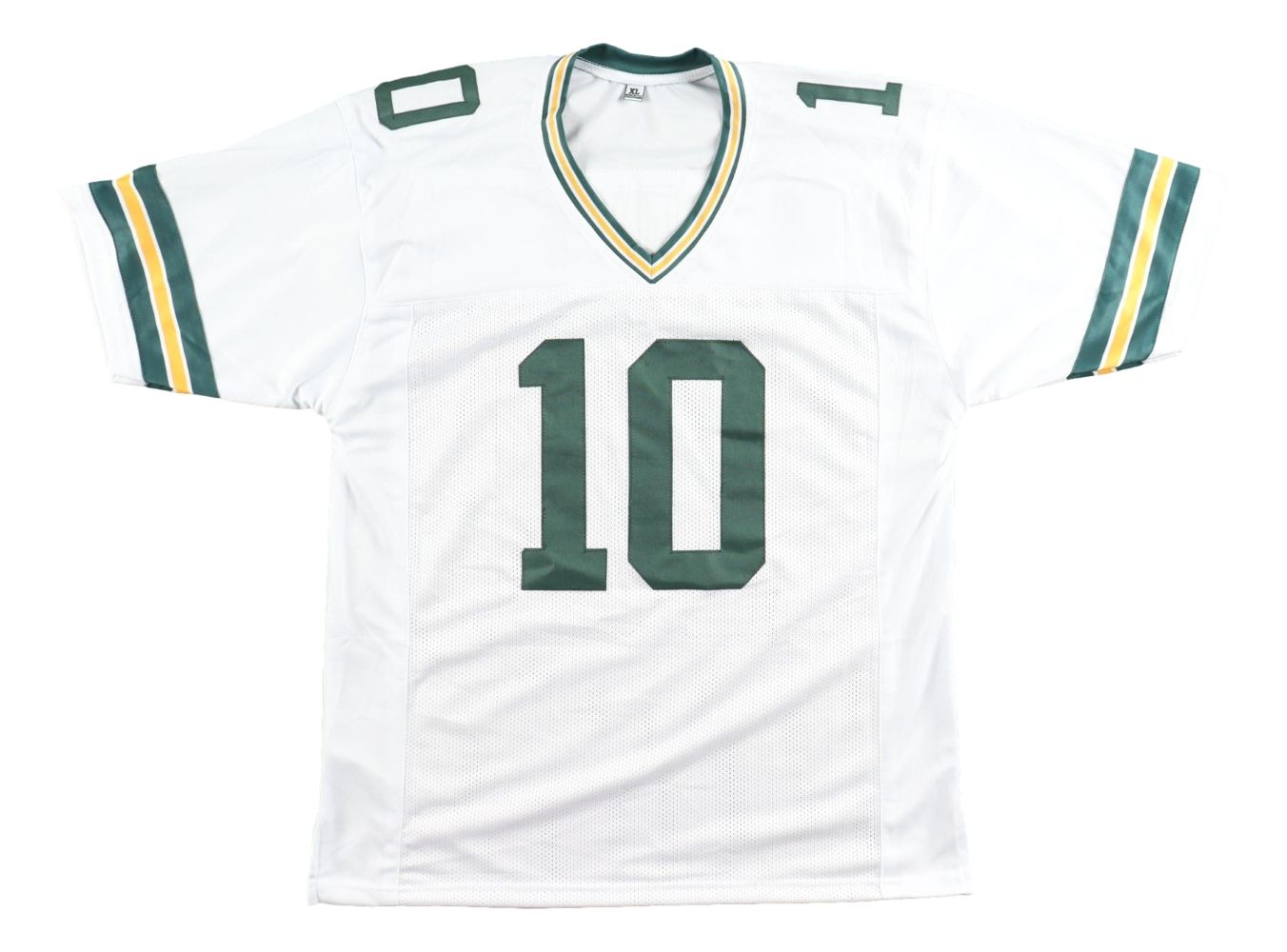 Jordan Love Green Bay Signed White Football Jersey BAS
