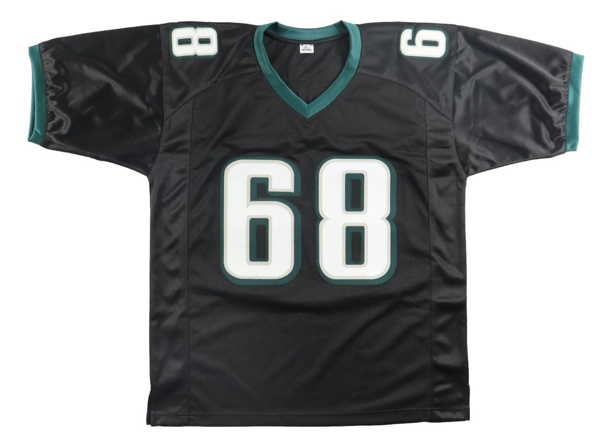 Jordan Mailata Philadelphia Signed Black Football Jersey BAS