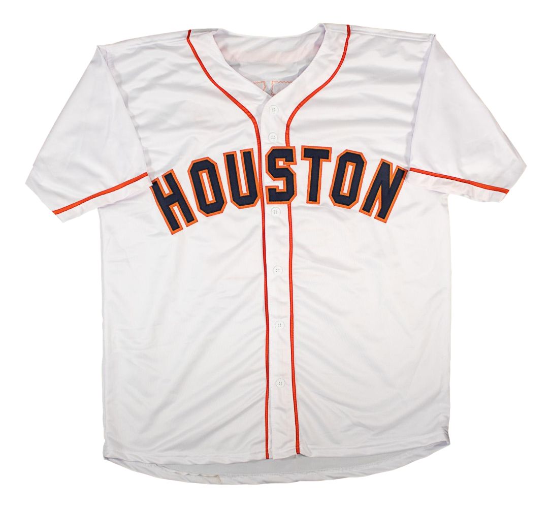 Jose Altuve Houston Signed White Baseball Jersey BAS