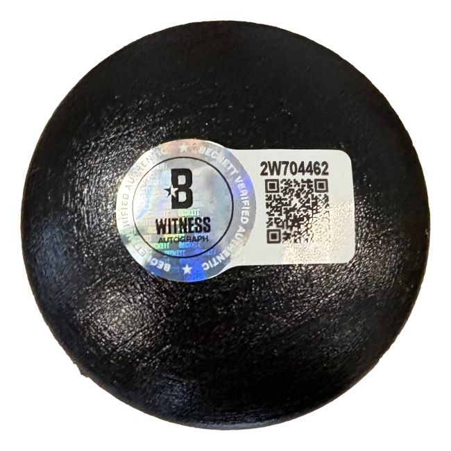 Josh Jung Texas Rangers Signed In Blue Black Louisville Slugger Baseball Bat BAS