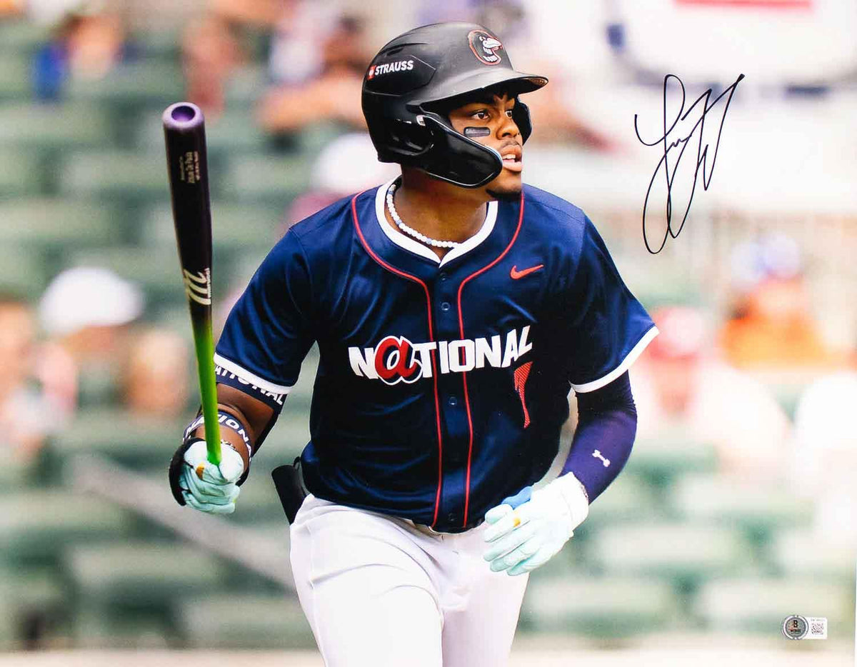 Josue De Paula Signed 16x20 MLB Futures Game Photo BAS