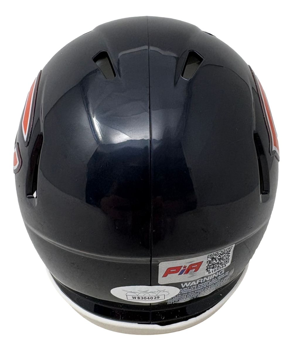 Julius Peppers Signed Chicago Bears Mini Speed Helmet JSA