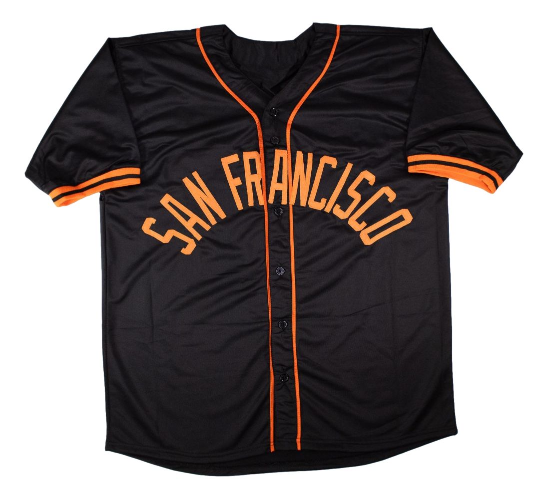 Jung-Hoo Lee San Francisco Signed in Korean Black Baseball Jersey BAS