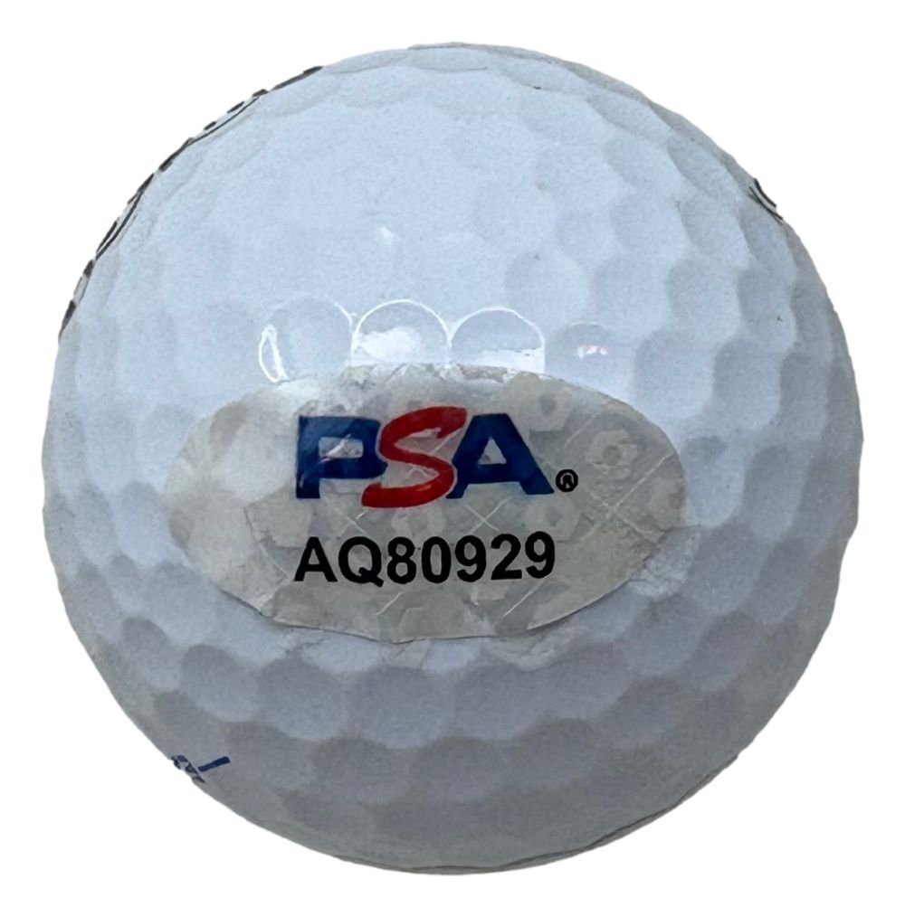 Justin Thomas Signed PGA Pinnacle Golf Ball PSA/DNA