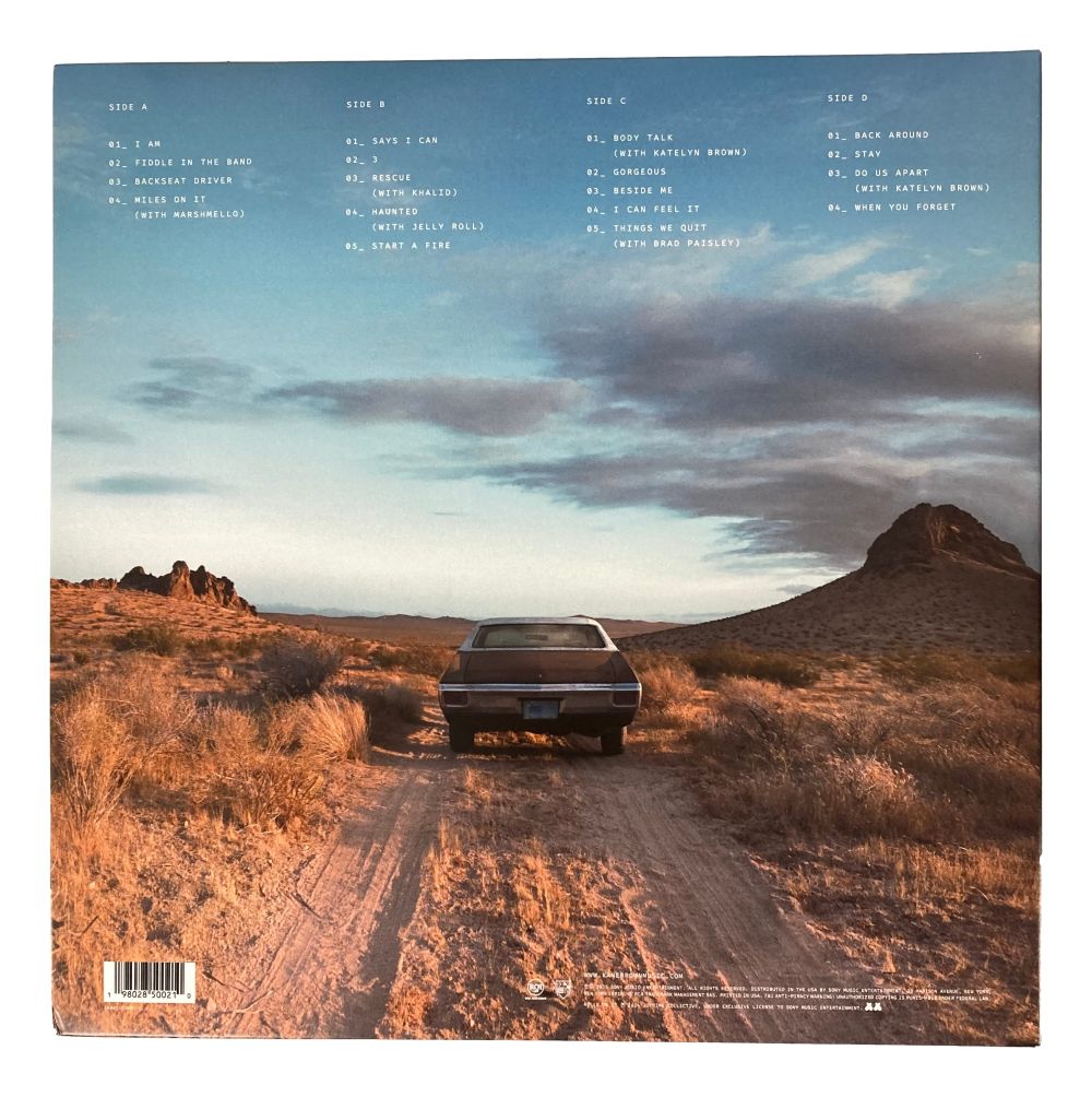 Kane Brown Signed The High Road Vinyl Record Cover PSA/DNA