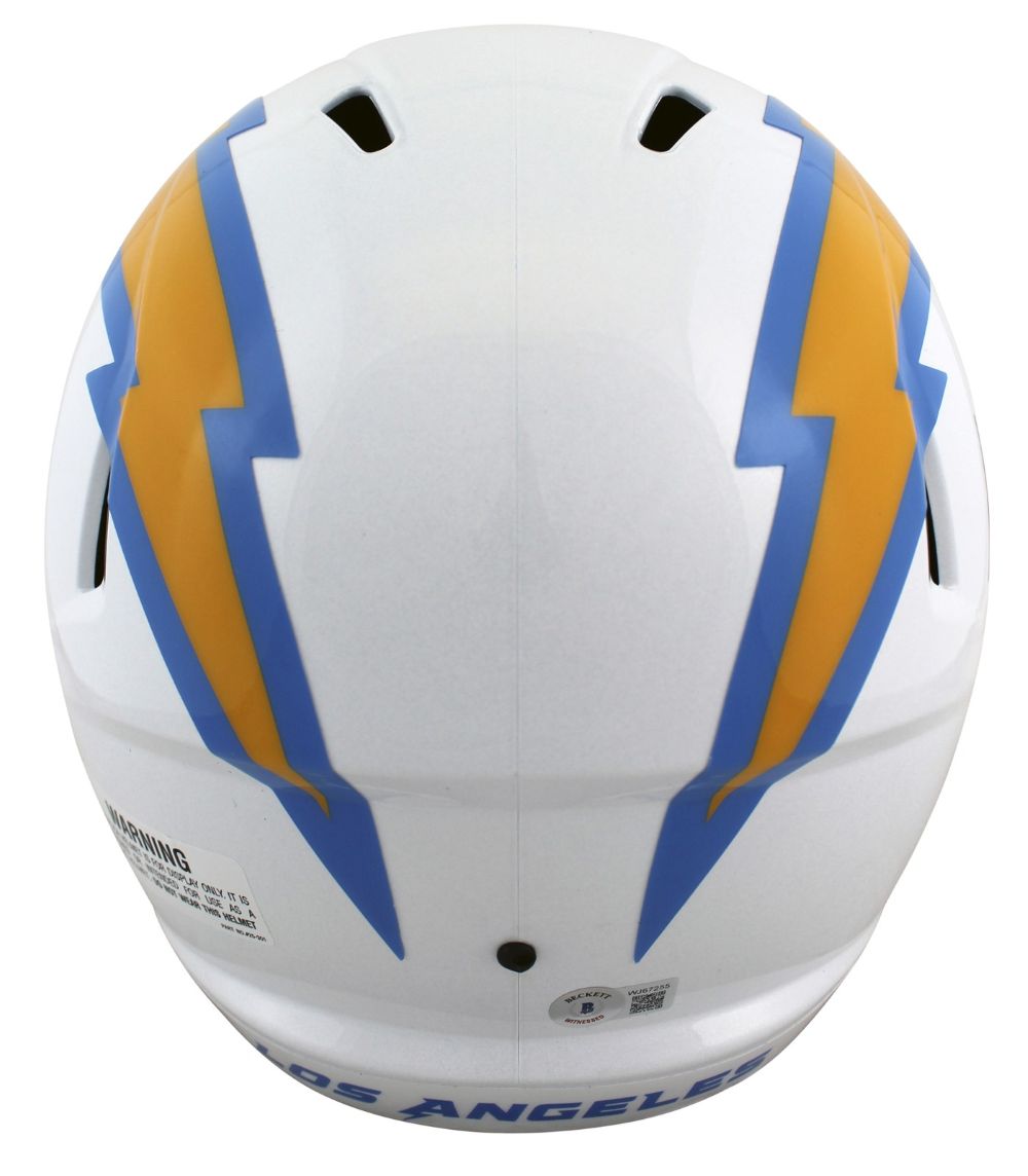 Keenan Allen Signed Los Angeles Chargers Full Size Speed Replica Helmet BAS