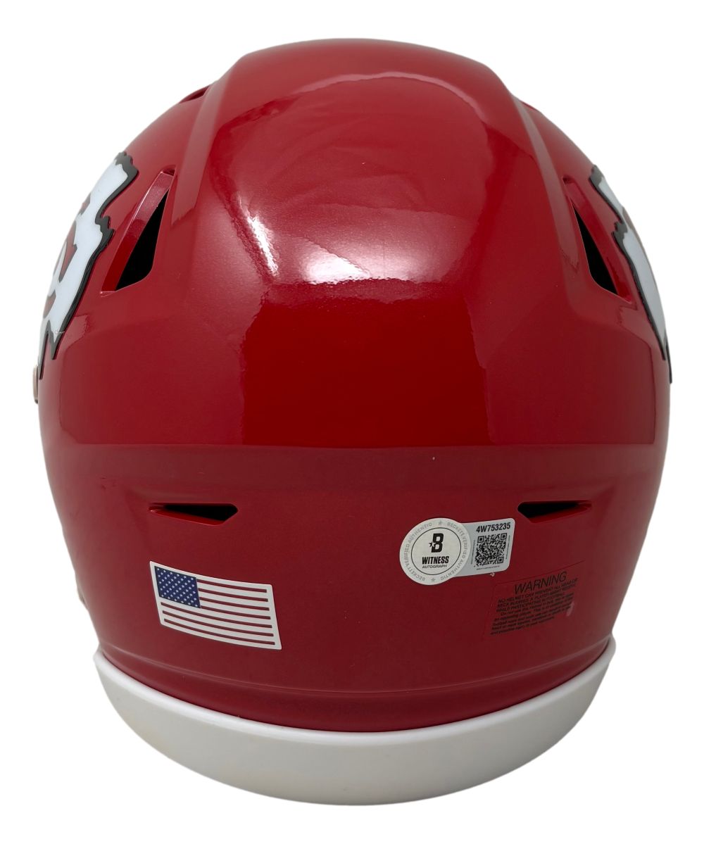 Kenneth Walker III Signed Kansas City Chiefs MIDI SpeedFlex Helmet BAS
