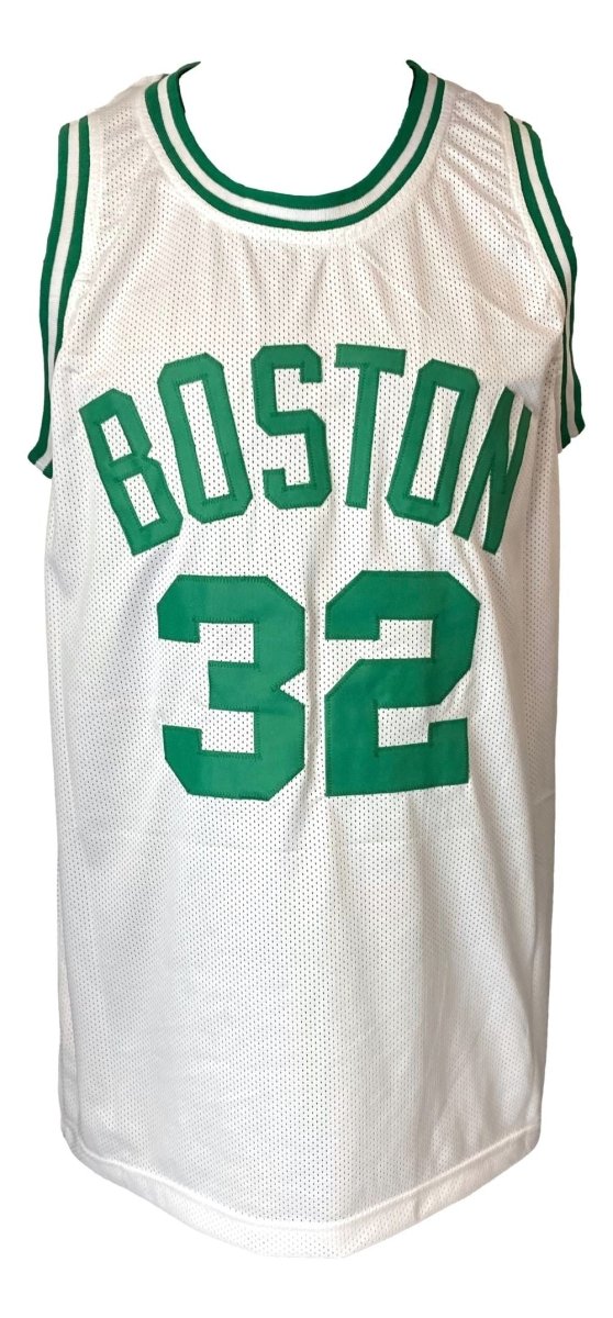 Kevin McHale Boston Signed White Basketball Jersey Mounted Memories - Sports Integrity