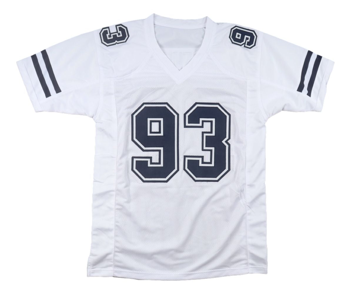 Kevin Nash The Longest Yard Signed White Engleheart Football Jersey Schwartz