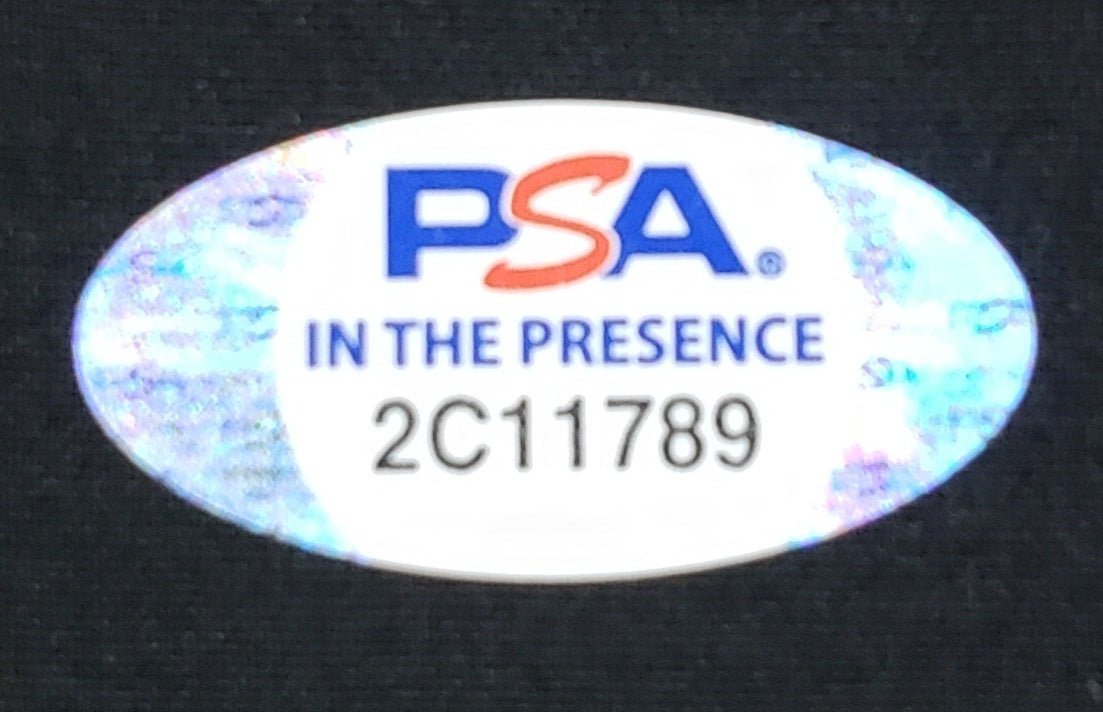 Khamzat Chimaev Signed Red UFC Fight Trunks PSA ITP - Sports Integrity