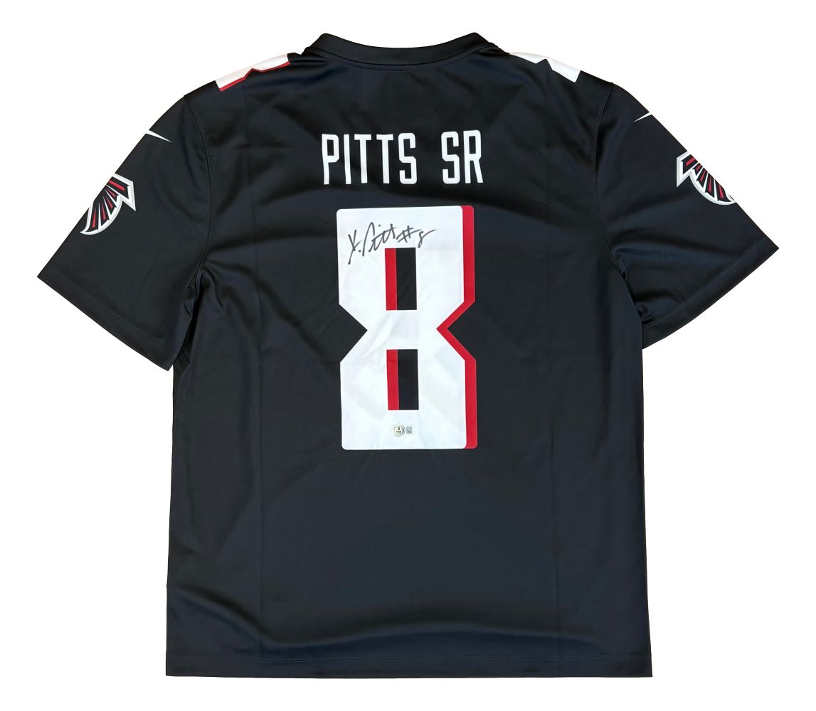 Kyle Pitts Signed Atlanta Falcons Nike Dri-Fit Legend Replica Jersey BAS