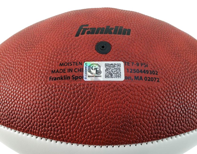 Ladainian Tomlinson Signed Los Angles Chargers Logo Football GTSM
