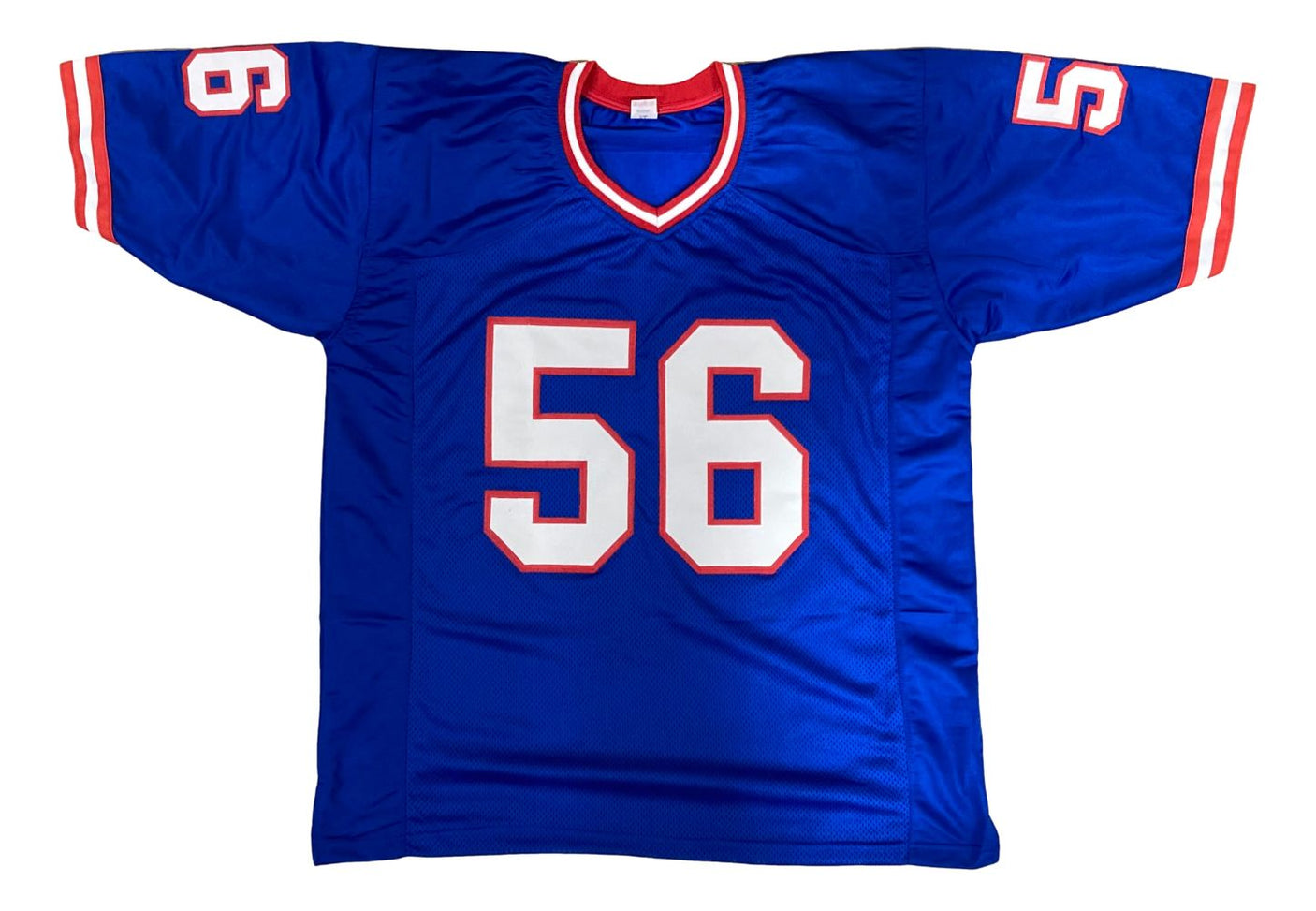 Lawrence Taylor New York Signed Blue Football Jersey JSA Hologram