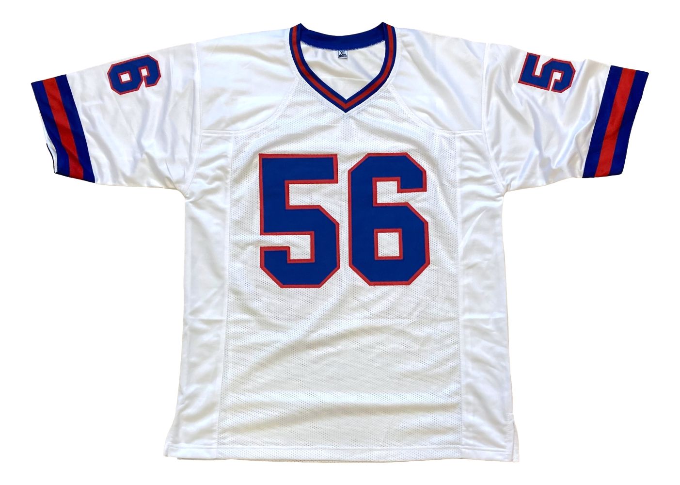 Lawrence Taylor New York Signed White Football Jersey JSA QR Hologram