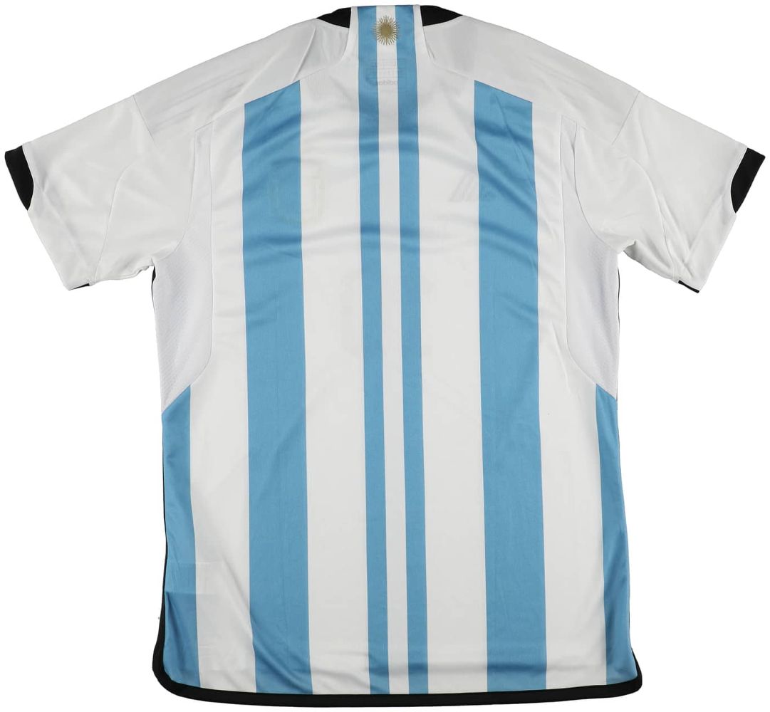 Lionel Messi Signed Argentina Adidas Soccer Jersey ICONS LOA