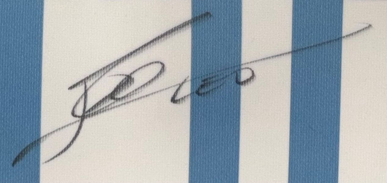 Lionel Messi Signed Framed Argentina Adidas Soccer Jersey ICONS LOA