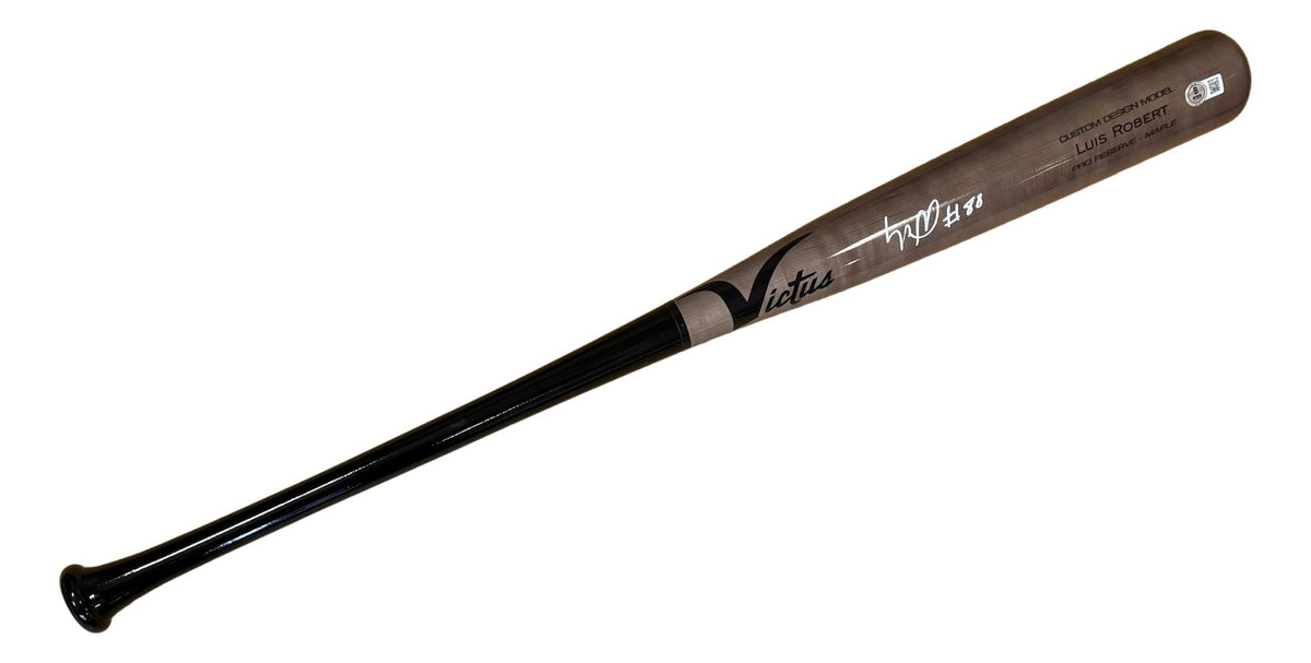 Luis Robert Chicago White Sox Signed Victus Players Model Bat BAS