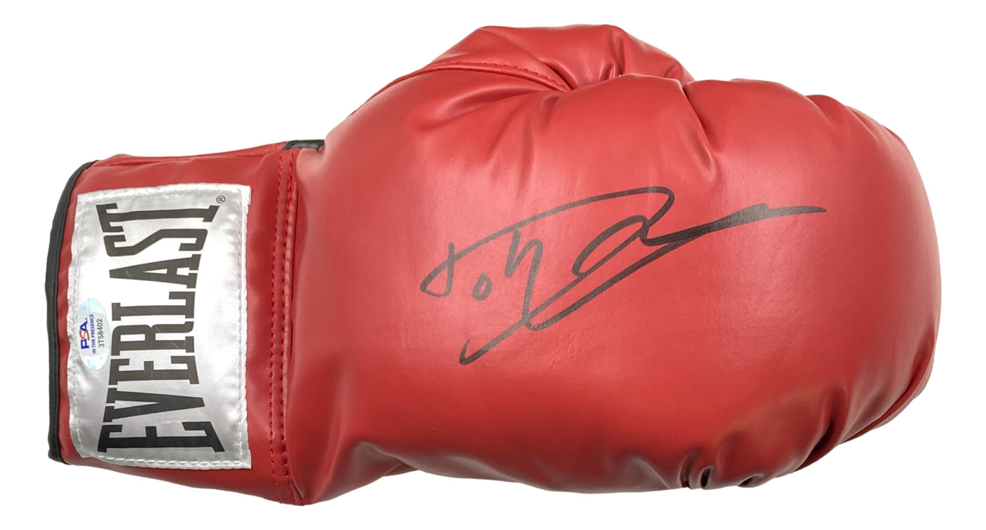 Dolph Lundgren Signed Everlast Boxing Glove w/ Deluxe Acrylic Case PSA ITP
