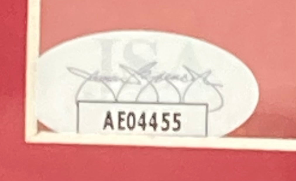 Ralph Macchio Signed Framed 8x10 Karate Kid Crane Kick Photo JSA