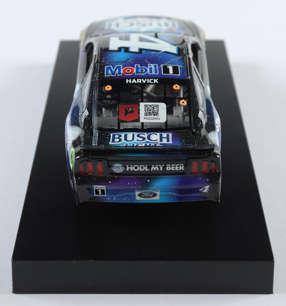 Kevin Harvick Signed 2021 Busch Light #BuschToTheMoon 1:24 Diecast Car (936 Made)