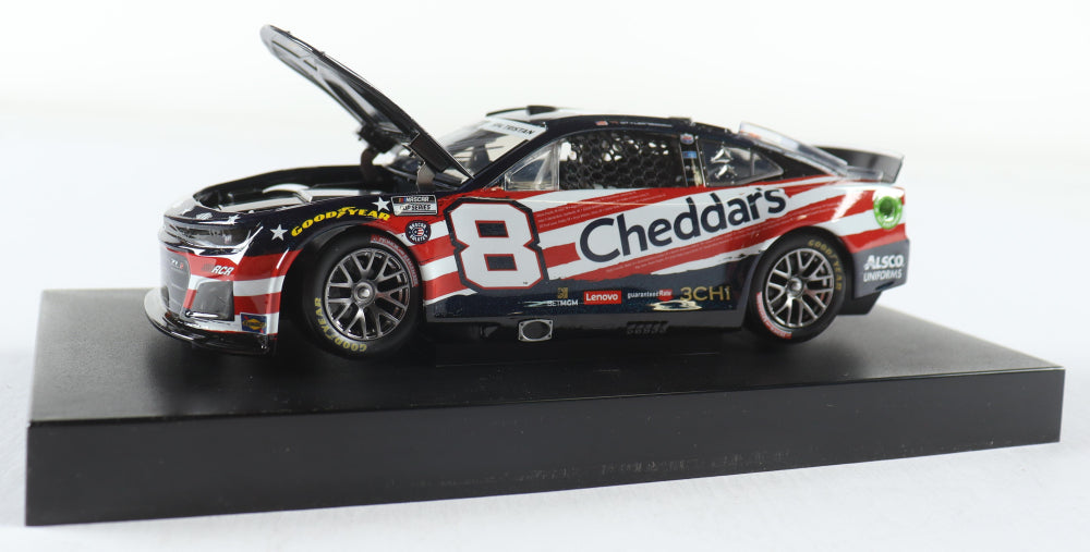 Tyler Reddick Signed 2022 #8 Cheddar Salutes Die-Cast 1:24 Car (Limited Edition)