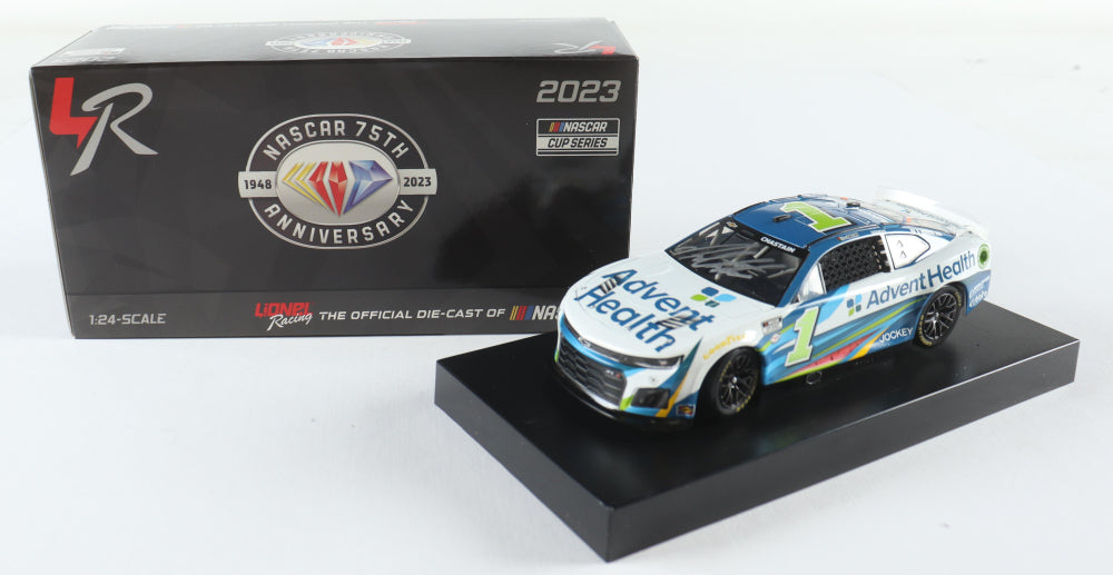 Ross Chastain Signed 2023 AdventHealth #1 Diecast Car | 1:24 NASCAR