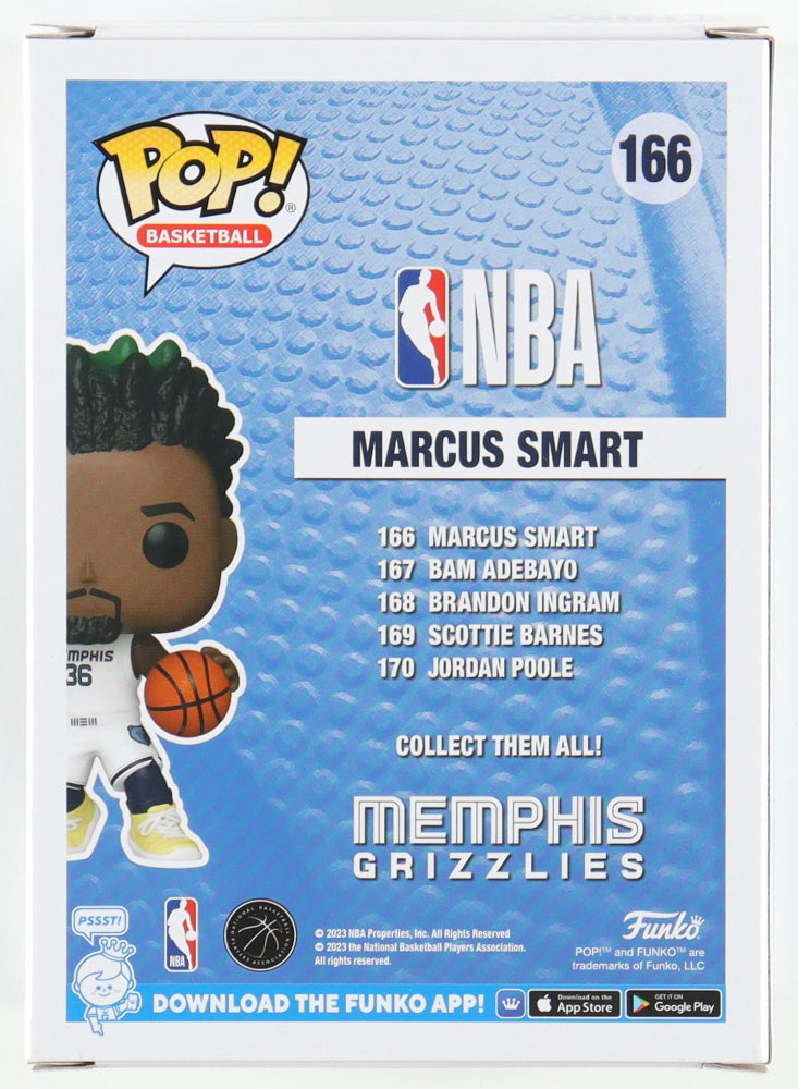 Marcus Smart Signed "Memphis Grizzlies" #166 Funko Pop! (Beckett)