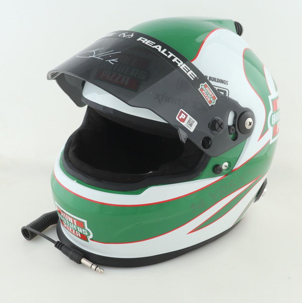 Kevin Harvick Autographed NASCAR Full-Size Helmet – Hunt Brothers Pizza Replica (COA)