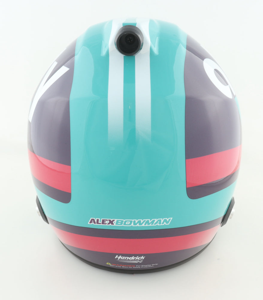 Alex Bowman Signed NASCAR Ally Full-Size Replica Helmet (Pristine COA)