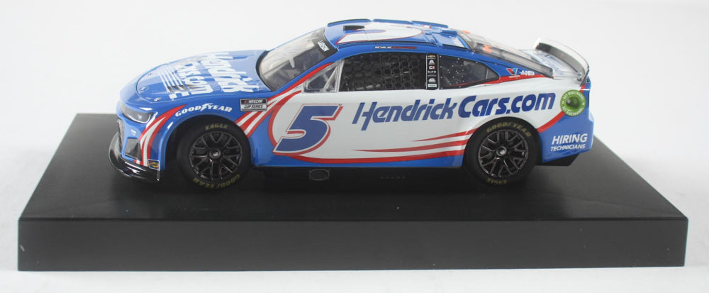Kyle Larson Signed "HendrickCars.com" 2024 Camaro ZL1 1:24 Scale Die-Cast Car (PA)