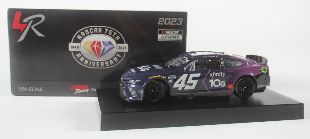Tyler Reddick Signed 2023 #45 Xfinity 10G Network 1:24 Diecast Car (PA)