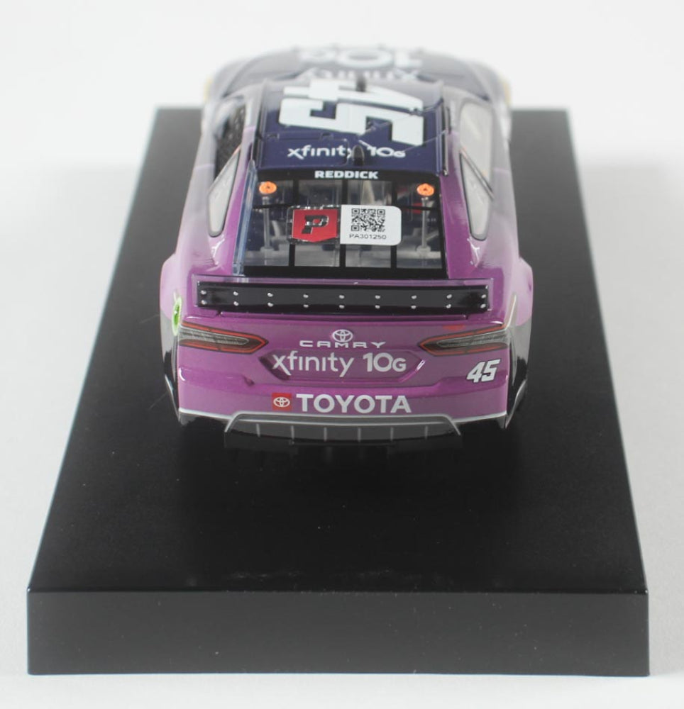 Tyler Reddick Signed 2023 #45 Xfinity 10G Network 1:24 Diecast Car (PA)