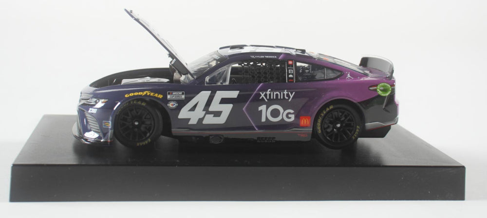 Tyler Reddick Signed 2023 #45 Xfinity 10G Network 1:24 Diecast Car (PA)