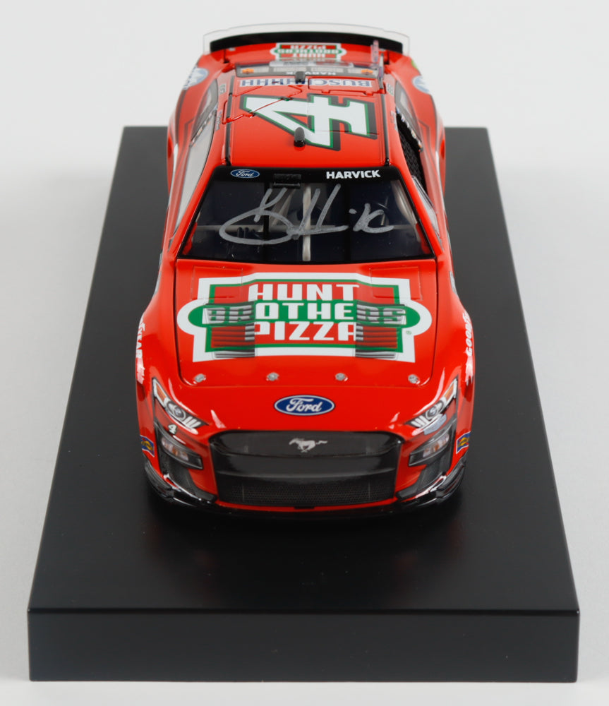 Kevin Harvick Signed LE 2023 NASCAR #4 Hunt Brothers Pizza Mustang - 1:24 Diecast Car (PA)