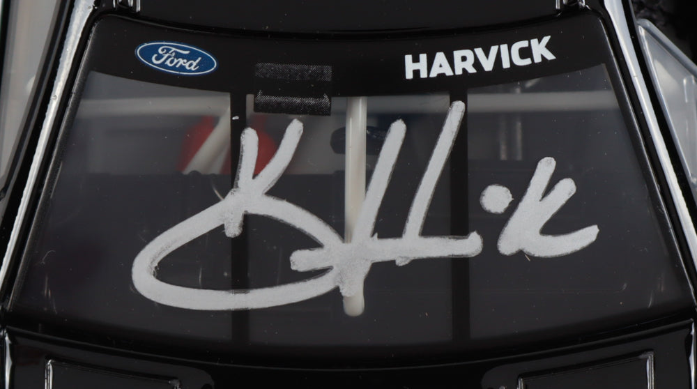 Kevin Harvick Signed LE 2023 NASCAR #4 Mobil 1 High Mileage Mustang - 1:24 Diecast Car (PA)