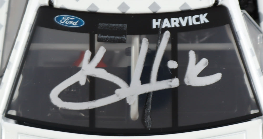 Kevin Harvick Signed LE 2023 NASCAR #4 Mobile 1 Car Care Mustang - 1:24 Diecast Car (PA)
