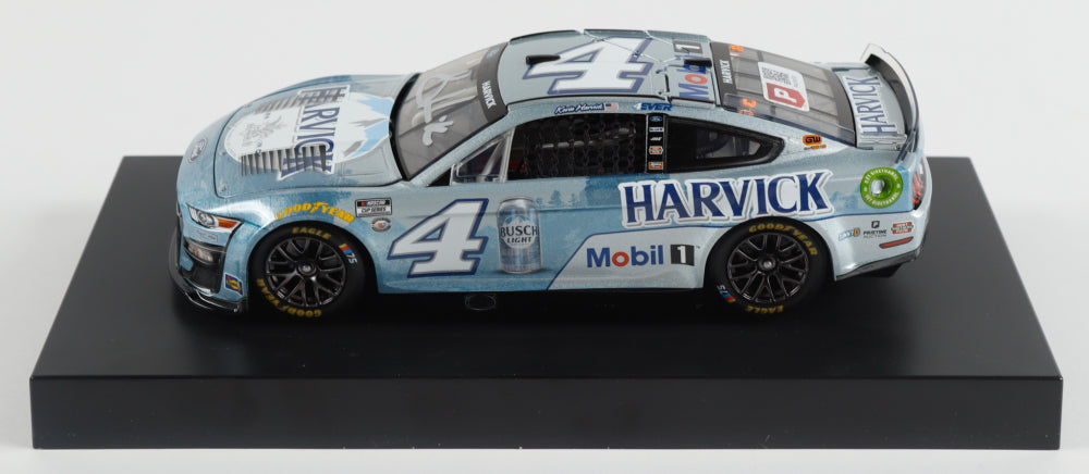 Kevin Harvick Signed LE 2023 NASCAR #4 Busch Light Mustang - 1:24 Diecast Car (PA)