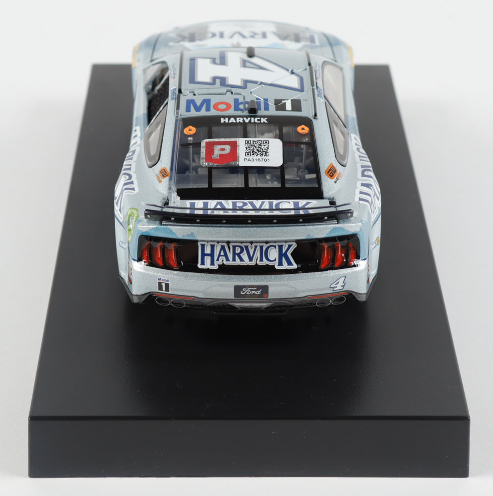 Kevin Harvick Signed LE 2023 NASCAR #4 Busch Light Mustang - 1:24 Diecast Car (PA)
