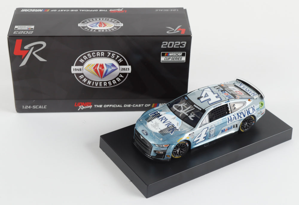 Kevin Harvick Signed LE 2023 NASCAR #4 Busch Light Mustang - 1:24 Diecast Car (PA)