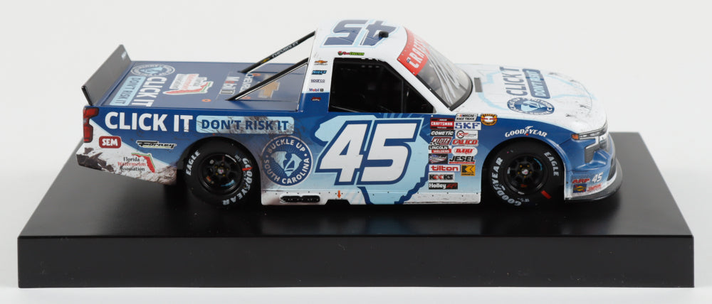 Ross Chastain Signed 2024 #45 Darlington Win | Raced Version | 1:24 Diecast Car (PA)