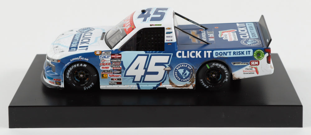 Ross Chastain Signed 2024 #45 Darlington Win | Raced Version | 1:24 Diecast Car (PA)