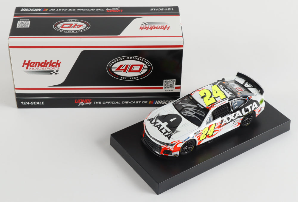 William Byron Signed 2024 #24 Axalta Camaro ZL1 | 1:24 Diecast Car (PA)