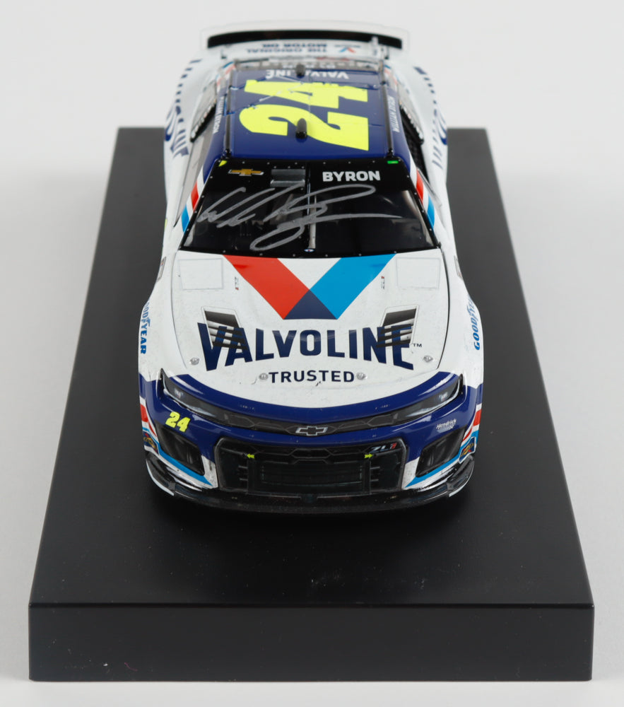 William Byron Signed 2023 #24 Watkins Glen Win | Raced Version | 1:24 Diecast Car (PA)