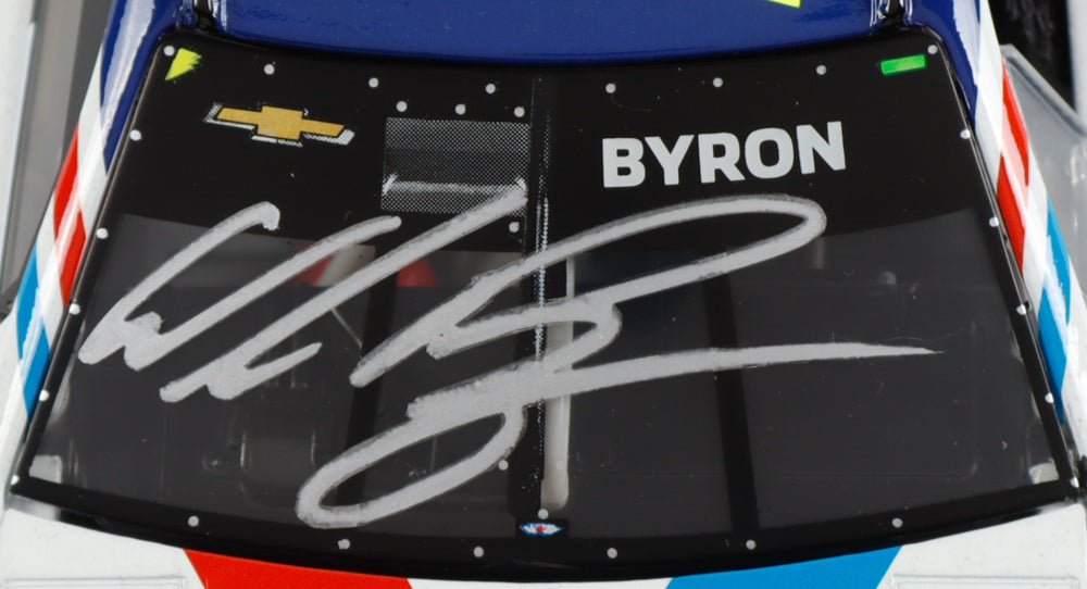 William Byron Signed 2023 #24 Watkins Glen Win | Raced Version | 1:24 Diecast Car (PA)