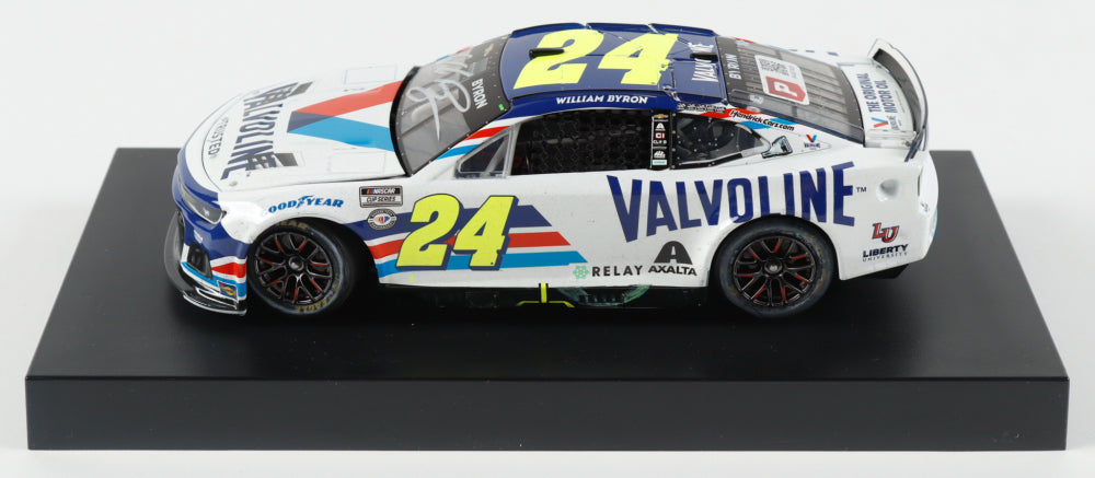 William Byron Signed 2023 #24 Watkins Glen Win | Raced Version | 1:24 Diecast Car (PA)