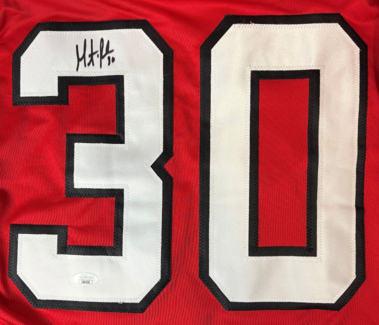 Martin Brodeur New Jersey Signed Red Hockey Jersey JSA