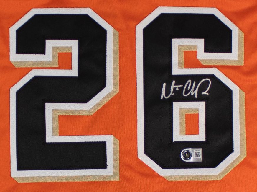 Matt Chapman San Francisco Signed Orange Baseball Jersey BAS